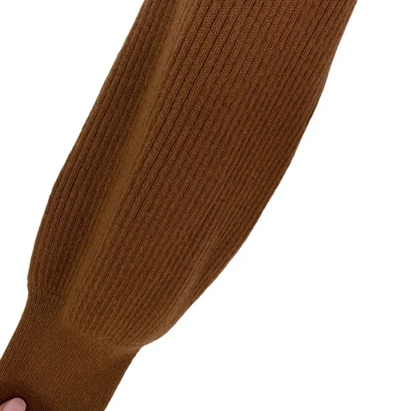 Reformation Cashmere Hart Sweater Cinnamon S NWT - Picture 6 of 12
